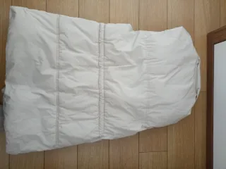 Chaleco acolchado mujer beige