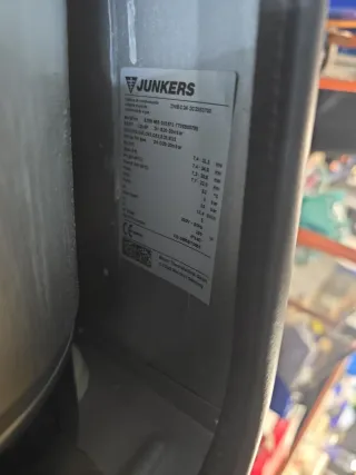 Ventilador Junkers Cerapur Condensación