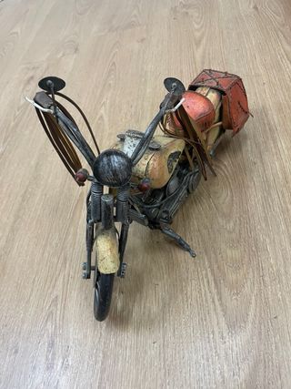Motocicleta Vintage Decorativa
