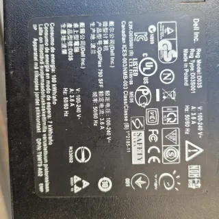 Ordenador Dell Optiplex 790 Intel Core i5