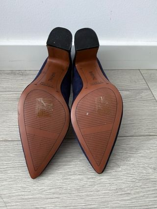 Zapatos de tacón Marypaz azul talla 36