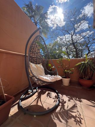 Sillón Huevo Colgante Terraza/Jardín