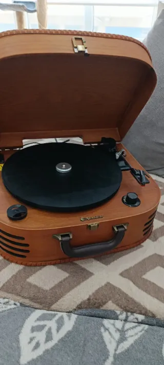 Tocadiscos estilo retro