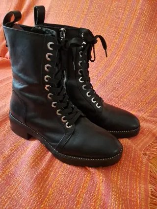 Botines Zara Woman Negros