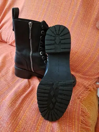 Botines Zara Woman Negros