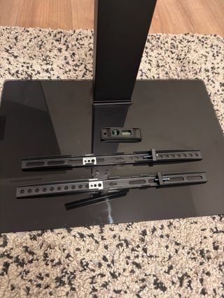 Soporte TV de suelo negro