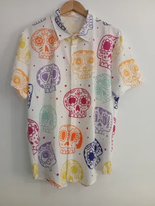Camisa unisex calaveras mexicanas M