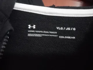 Chaqueta deportiva niña Under Armour negra