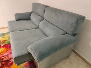 Sofá 3 plazas deslizante.