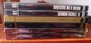 Lote 6 DVDs: El Gran Dictador y Un Americano en Pa