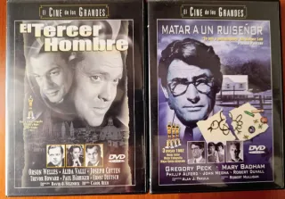 Lote 6 DVDs: El Gran Dictador y Un Americano en Pa