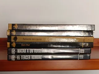 Lote 6 DVDs: El Gran Dictador y Un Americano en Pa