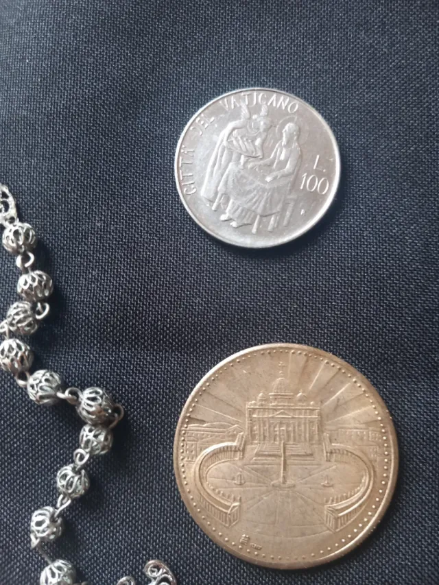 Lote artículos religiosos antiguos