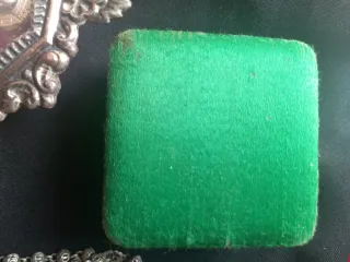 Lote artículos religiosos antiguos