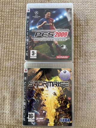 PS3 PES 2009 + Stormrise