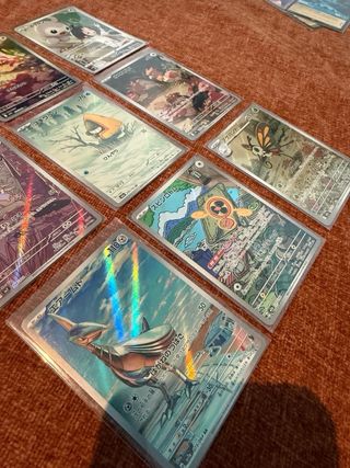 Lote 9 Cartas Pokémon Japonesas Alternativas