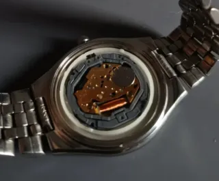 Reloj Lotus Años 90 Plata y Blanco