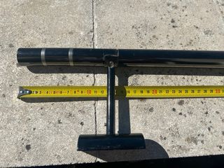 Barra per tende in metallo antracite da 180 cm