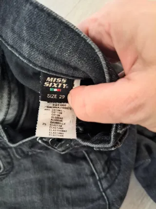 Vaqueros vintage  Miss Sixty Talla S Cremallera To