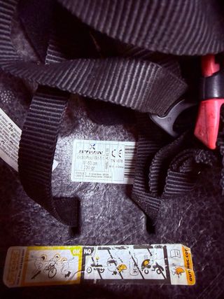 Casco bici niña morado