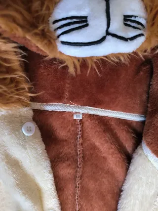 Pijama Disfraz León Talla M