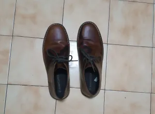 Stivali in pelle marroni