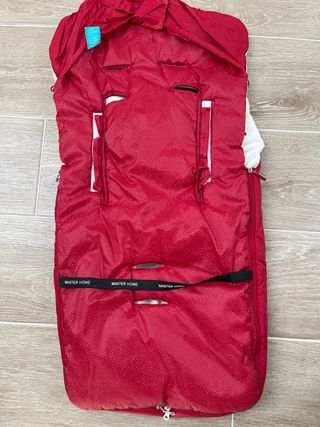 Saco universal para carrito bebé rojo
