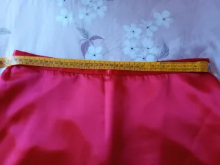 Vestido invitada dos piezas rojo