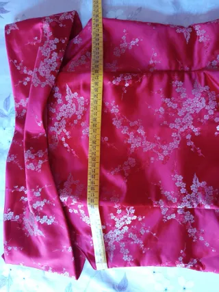 Vestido invitada dos piezas rojo