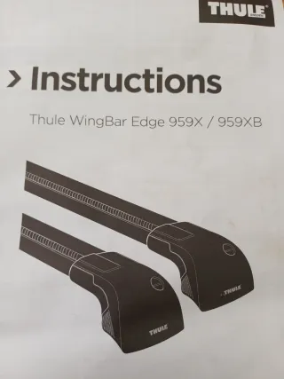 Baúl de coche y soportes Thule