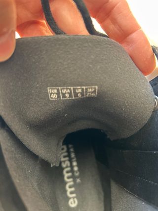 Stivali neri in similpelle