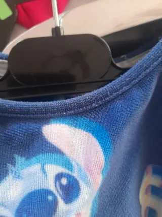 Pijama niña azul con estampado de Stitch