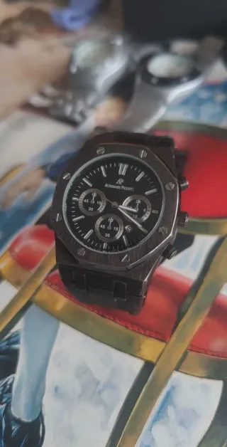 Piguet Orologio Uomo Nero/Argento