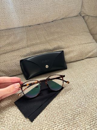 Gafas filtro azul estampado leopardo