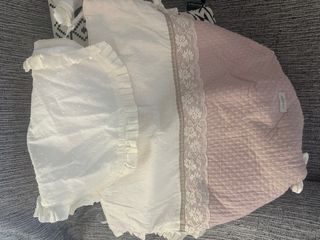 Funda para carrito de bebé rosa