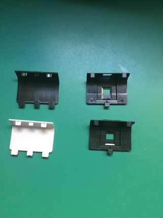 Tapa Mando Xbox Original Negra y Blanca