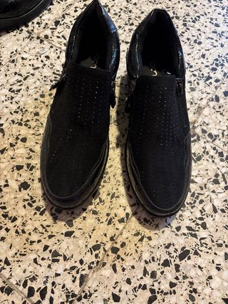 Zapatos IMAC Piel Mujer Negro Sin Usar