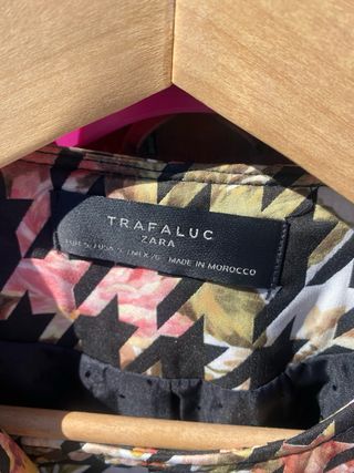 Chaqueta Zara Estampada Pata de Gallo