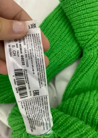 Jersey Mango Verde Talla S