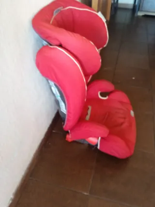 Silla niño coche Romer roja Isofix