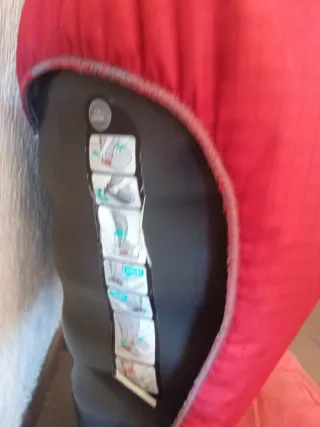 Silla niño coche Romer roja Isofix