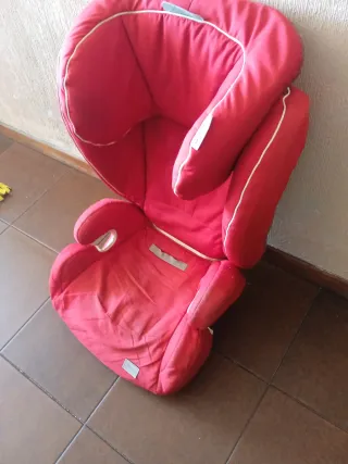 Silla niño coche Romer roja Isofix