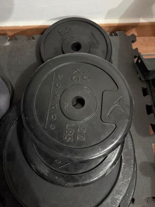 Smith machine Marcy 3100 + discos + soporte +suelo