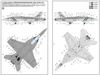 Maqueta Meng 1/48 F/A-18F Super Hornet