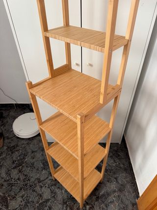 Estantería de bambú Ikea