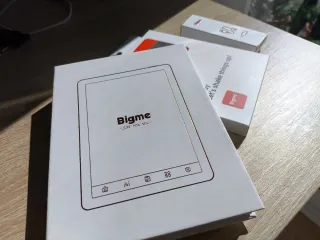 E-reader Bigme B6 Bianco + Custodia ufficiale Blu