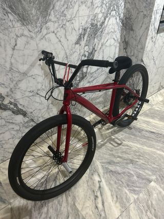 Bicicleta roja estilo BMX MAFIA CHENGA