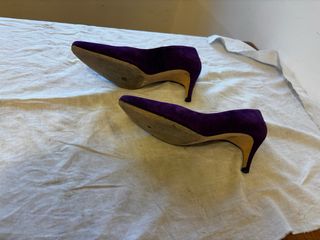 Scarpe Décolleté suede viola Daniele Ancarani 37