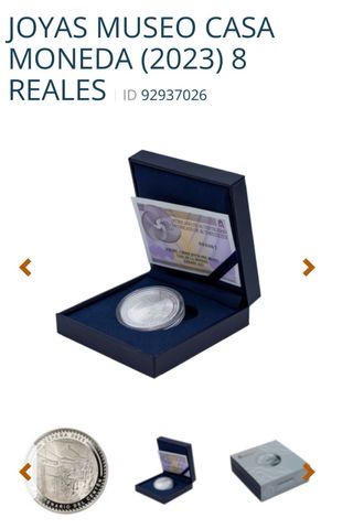 Moneda Plata Joyas Museo Casa Moneda 2023
