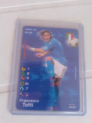 Francesco Totti Football Champions 2002-03 Wizards